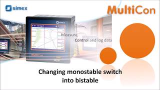 MultiCon CMC Application – Changing monostable switch into bistable