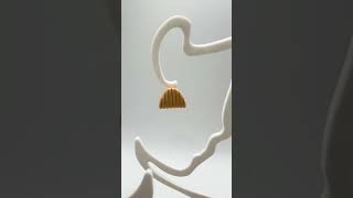 embrace The Artistry Of Earth With ribbed Reverie clay clayart clayearrings claycraft
