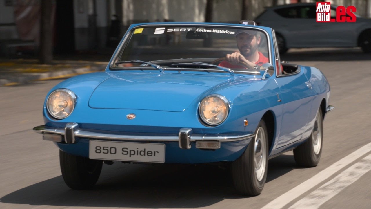 Comida sana Murmullo banjo Conducimos el Seat 850 Spider, un descapotable único - YouTube