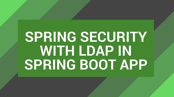 SpringSecurity with Ldap Authentication in SpringBoot2 and reading ldif file from fileSystem