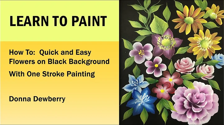 LIVE - Learn to Paint One Stroke - Quick and Easy ...
