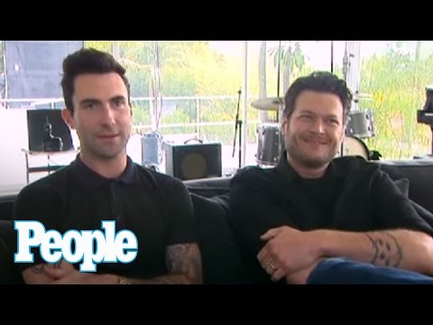 blake-shelton-&-adam-levine-of-"the-voice"-|-up-close-|-people