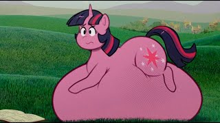 Заклинание раздувания Твайлайт Спаркл - анимация my little pony