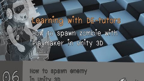 ทำเกม Unity Playmaker : Lesson 06