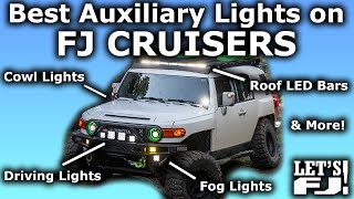 Every Auxiliary Light Mod for FJ Cruisers! - Aftermarket Lighting for Your FJ! by FJX2000 Productions 11,057 views 10 months ago 13 minutes, 50 seconds