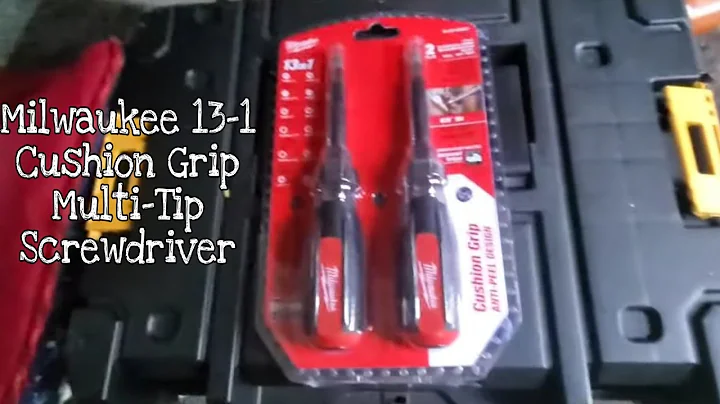 Milwaukee 13-1 Cushion Grip Multi-Tip Screwdriver