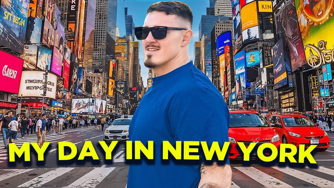 A day in my life In New York  Tom Aspinall Vlogs