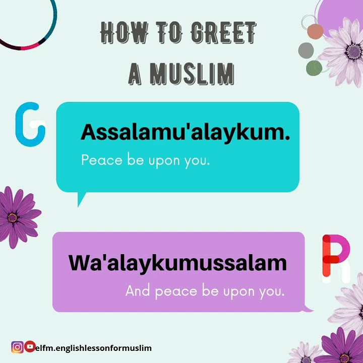 How to greet a muslim lesson1 2022 youtube