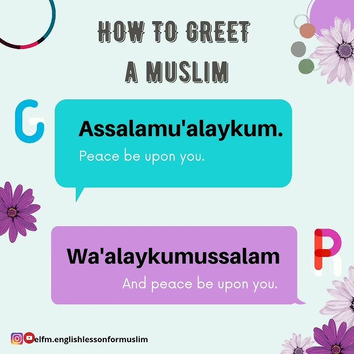 HOW TO GREET A MUSLIM #Lesson1/2022