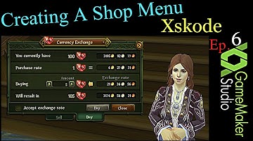 Programming In Advance 6 (GML) - Buying Products In Shop part 4 - Xskode (Ep-6) GMS