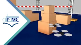 Improving ORCA algorithm. 3 UAVs long term simulation