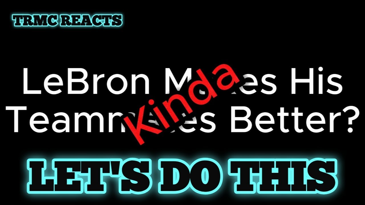 TRMC REACTS - The FALSE Narratives That Created LeBron's GOAT Inclusion