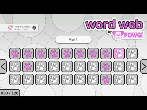 Word Web By POWGI (PS4/PS5/Xbox/Switch) Platinum Trophy Guide/Required Solutions