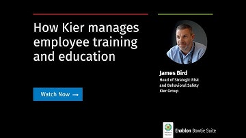 How Kier Group manages employee training and education