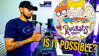 SAMPLING RUGRATS THEME SONG | Using Logic pro's new sampler 10.5