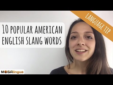 American English Slang: 10 words to speak like a native