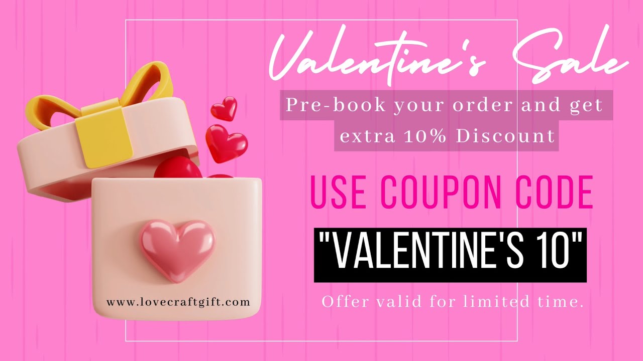 Shop Valentine's Day Gifts Online | love craft gifts | Celebrate Special Moments With Flower Hampers