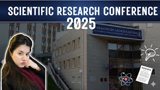 Scientific Research Conference 2025 | Day 1 🇷🇺🌎✨