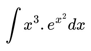 How to Integrate x³e^x² Integration by Parts + Substitution Trick!