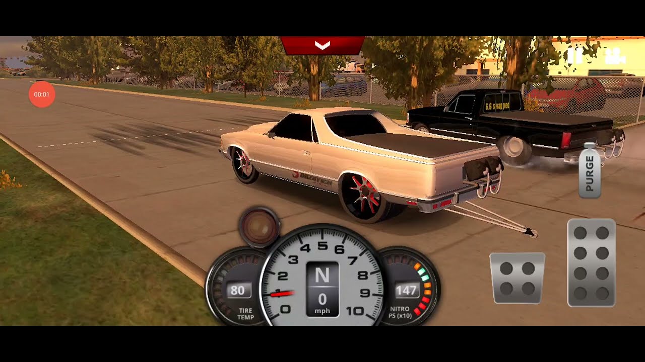 No limit drag racing 2.0 tune Fastest Elco on 28s street tire vs