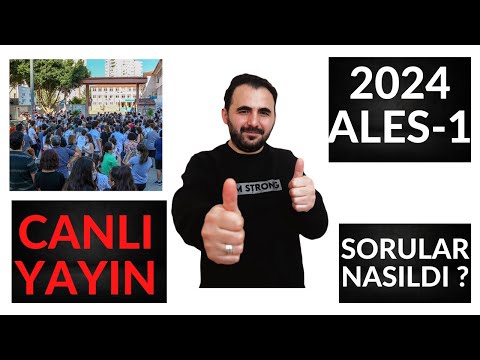 2024 ALES 1 Matematik Soruları Nasıldı ? 2024 Ales sorularını yorumluyoruz #2024ales1