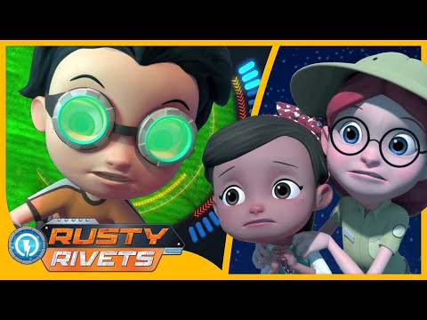 Rusty & Ruby Go Camping 🏕 | Rusty Rivets | Cartoons for Kids