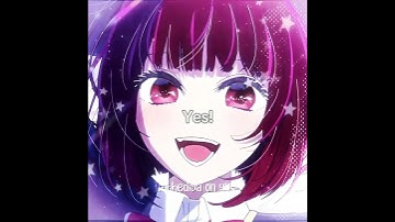 RUBY-SAN! HAII!||AISCREAM||Oshinoko edit|| #anime #oshinoko #aiscream #ruby #edits #asthetic