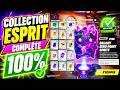Complete la COLLECTION ESPRIT à 100% sur Fortnite