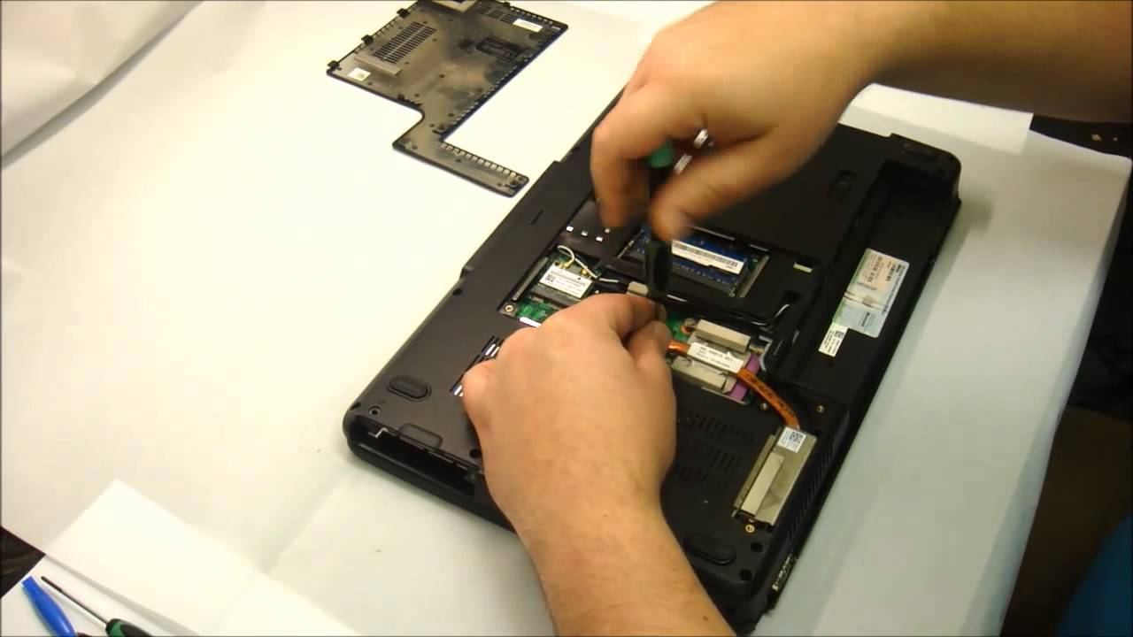 How to replace laptop heat sink on a Dell Inspiron 1545 YouTube