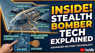 Inside the World’s Most Powerful Stealth Bomber: Advanced Military Technology Explained
