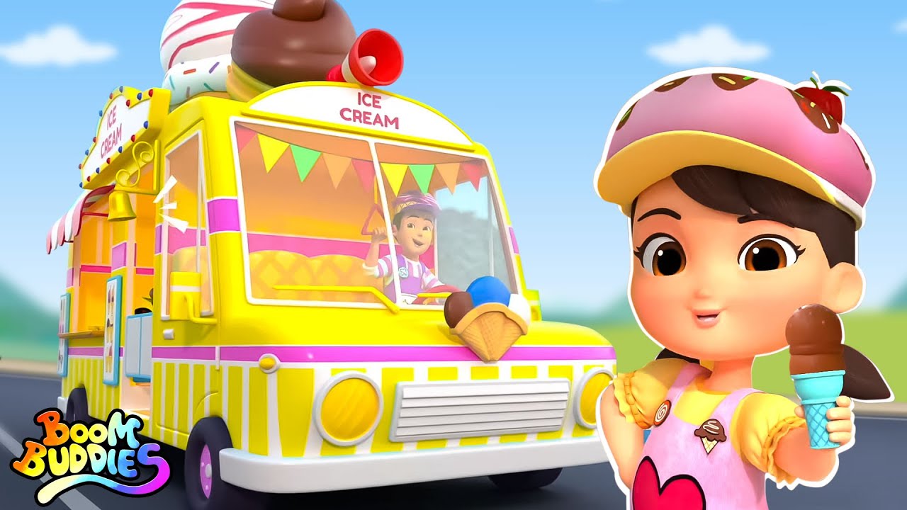 Ruedas En El Camión De Helados Canción Del Auto Con Más Rimas Educativas En Español