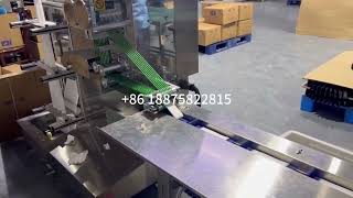 disposable cutlery set napkin spoon fork knife packaging machine