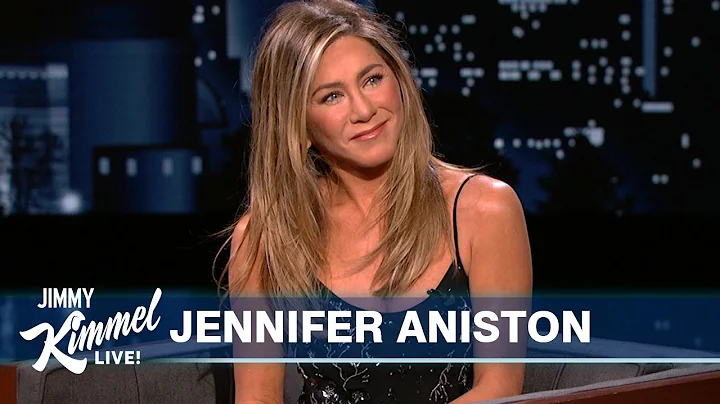 Jennifer Aniston Tosses Jimmy Kimmels Salad