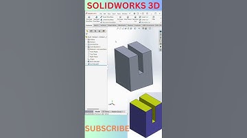 SOLIDWORKS 3D Modeling Tutorial  #solidworkstutorial#solidworks #solidworkstutorialsforbeginners