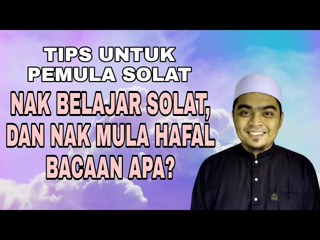 Siapa Yang Nak Mula Solat, Dengar Ini. class=