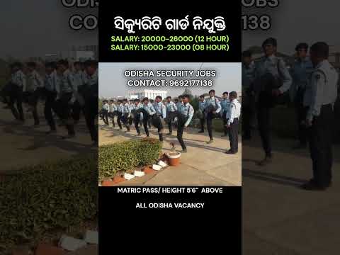 SECURITY GUARD JOB