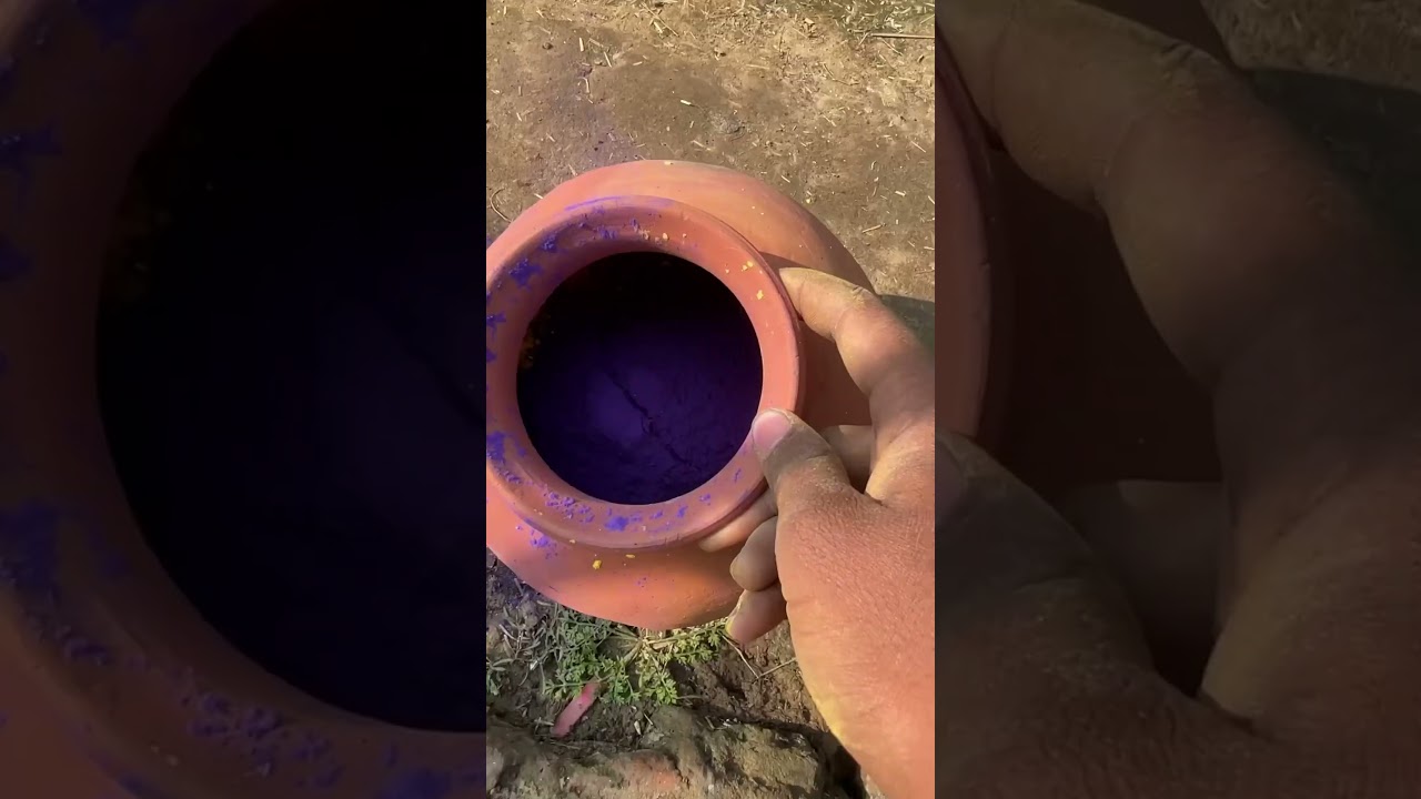 मटकी वाली holi 😎