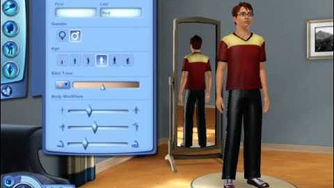 Lets play the sims 3 Late night part 1(create the people)