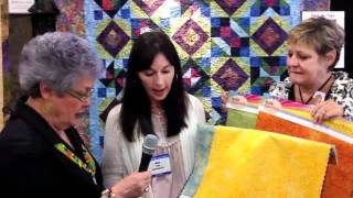 Sharon Pederson Quilt Market Report 27 - Island Batik