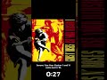 The History of Guns N' Roses in 60 Seconds