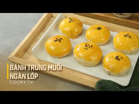 Video Bánh Trứng Muối Ngàn Lớp - Cách Làm Đơn Giản, Chi Tiết... - youtube