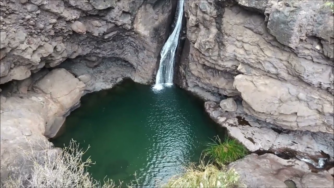 LLEGADA AL CHARCO AZUL EN EL RISCO DE AGAETE 13-01-2026