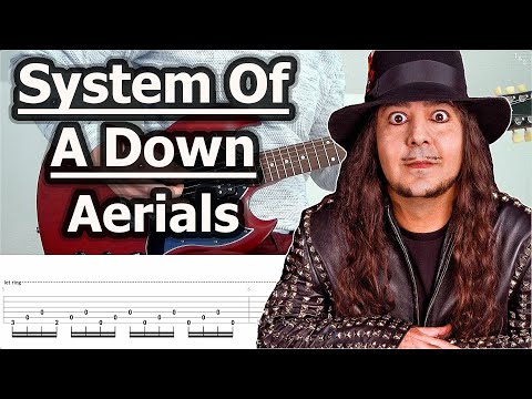 System Of A Down - Aerials (Guitar Cover Tutorial with Tabs)