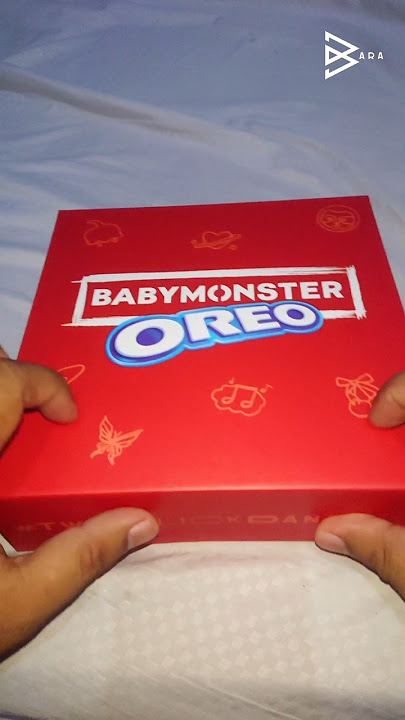 OREO X BABYMONSTER Exclusive Box with Photocard (Regular Box) UNBOXING