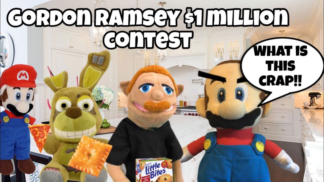 Mario Gordon Ramsay $1 million contest ￼(funny blooper at the end)