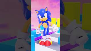 CARGO SKATES RUN CHALLENGE Animation with Sonic VS Shadow the Hedgehog #shorts