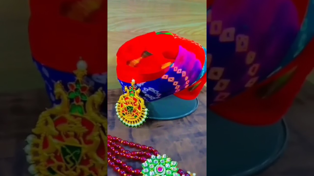 Chunari Jaipur ki 😘 | Rajwadi Safa House Balesar | rajputi traditional ...