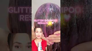 Real Glitter Shampoo Results