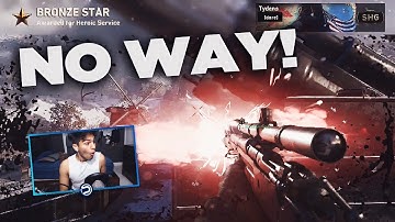HE HIT THE FIRST SICK COD: WW2 TRICKSHOT IN MY GAME! @Dare_Req
