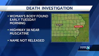 Investigation underway after woman's body found by side of highway